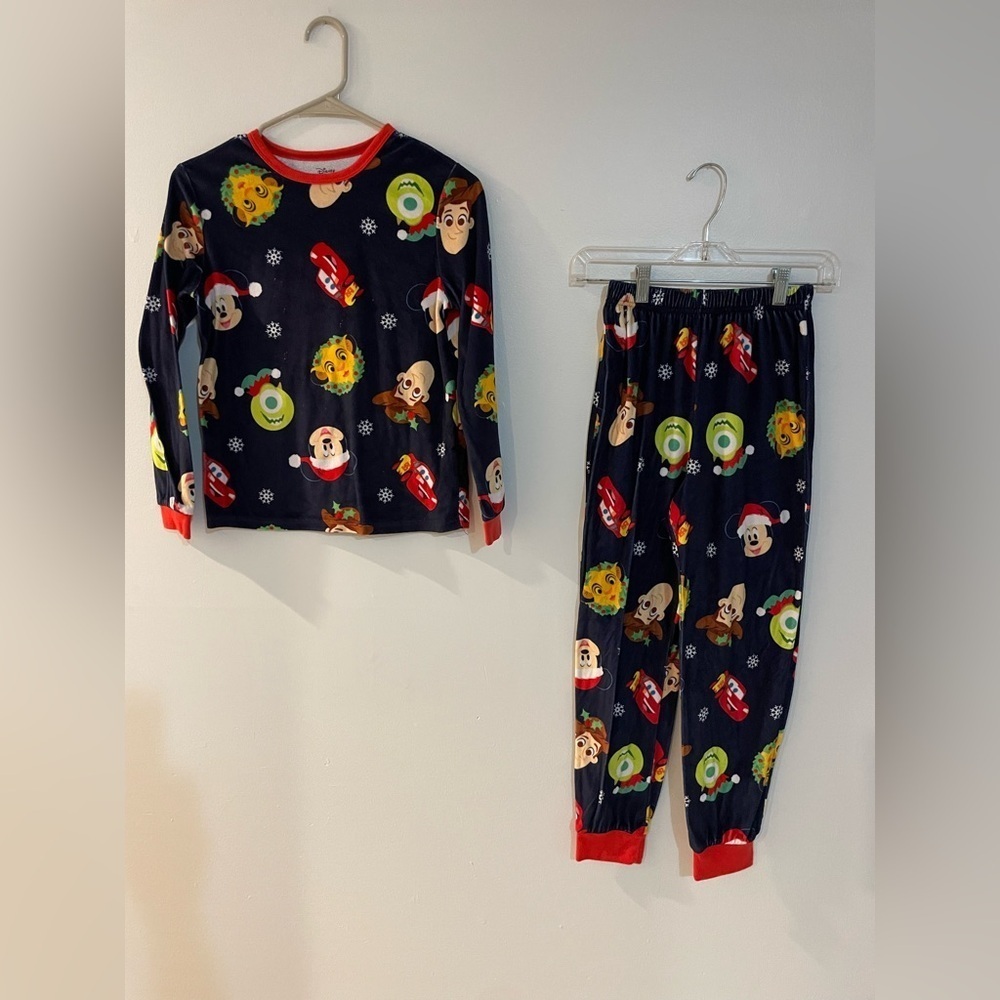 Disney Sleepies Kids Christmas Pajama Set -size big kid large